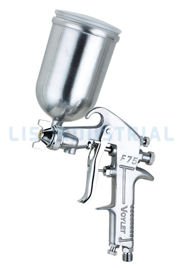 F75 Gravitační rozprašovací rozprašovač Alloy Paint Atomizer Tool Lakování automobilů
