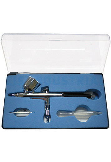 Přenosná stříkací pistole se vzduchovým kartáčem ABS-130 0,3 mm 7CC pro ručního řemeslníka